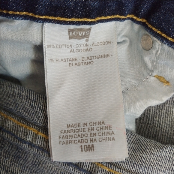 Levi's 9" Midrise Skinny Jeans SZ 10M - Picture 8 of 13